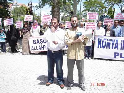Konya’da 36. Başörtüsü Eylemi