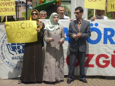 Kocaeli’de 162. Başörtüsü Eylemi