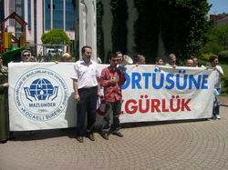 Kocaeli'de 163. başörtüsü eylemi