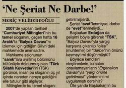 ‘Ne Şeriat Ne Darbe!'
