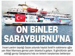 On Binler Sarayburnu'nda