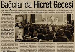 Bağcılar'da Hicret Gecesi