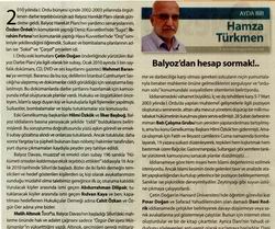 Balyoz'dan Hesap Sormak