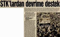 STK'lardan Devrime Destek
