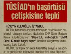 TÜSİAD'ın Başörtüsü Çelişkisine Tepki