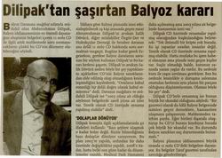 Dilipak'tan Şaşırtan Balyoz Kararı