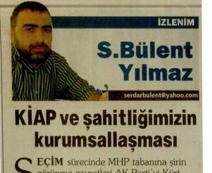 KİAP ve Şahitliğimizin Kurumsallaşması