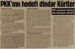PKK'nın Hedefi Dindar Kürtler
