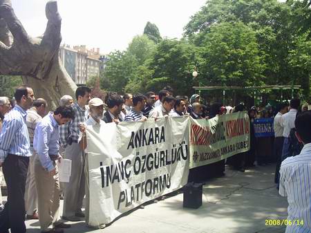 Ankara’da 124. Başörtüsü Eylemi