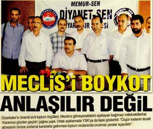 Meclis’i Boykot Anlaşılır Değil