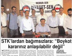 ''Boykot Kararınız Anlaşılabilir Değil''