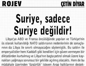 Suriye, Sadece Suriye Değildir