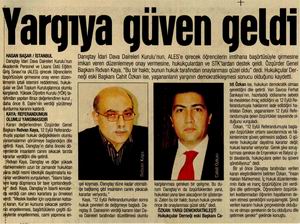Yargıya Güven Geldi