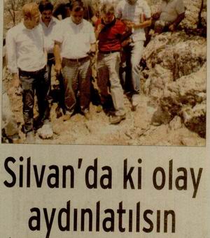 Silvan'daki Olay Aydınlatılsın