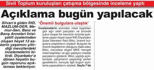 Açıklama Bugün Yapılacak
