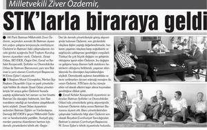 STK'larla Biraraya Geldi