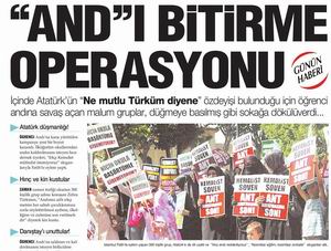 ''And''ı Bitirme Operasyonu
