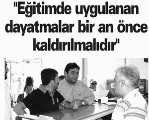 "Eğitimde Uygulanan Dayatmalar Bir An Önce Kaldırılmalıdır"