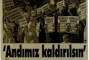 Andımız Kaldırılsın!