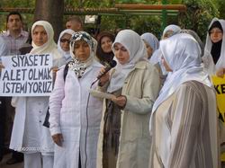 Ankara'da 125. başörtüsü eylemi
