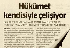 Hükümet Kendisiyle Çelişiyor