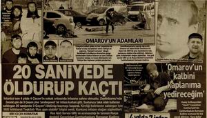 20 Saniyede Öldürüp Kaçtı