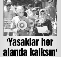 Yasaklar Her Alanda Kalksın