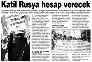 Katil Rusya Hesap Verecek!