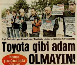 Toyota Gibi Adam Olmayın!