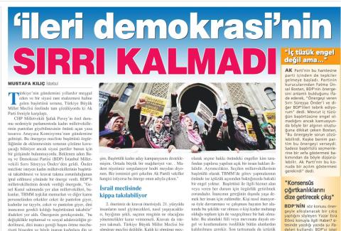 'İleri Demokrasi'nin Sırrı Kalmadı