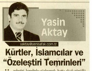 Kürtler. İslamcılar ve "Özeleştiri Temrinleri"