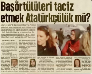 Başörtülüleri Tacız Etmek Atatürkçülük Mü?