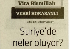 Suriye'de Neler Oluyor?