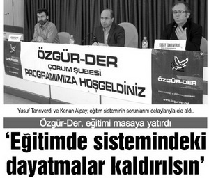 Eğitimde Sistemindeki Dayatmalar Kaldırılsın