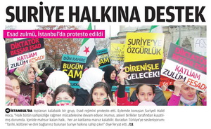 Suriye Halkına Destek