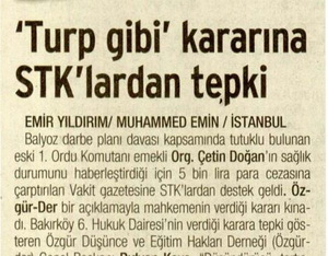 ‘Turp Gibi' Kararına STK'lardan Tepki