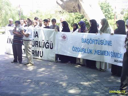 Ankara’da 126. Başörtüsü Eylemi