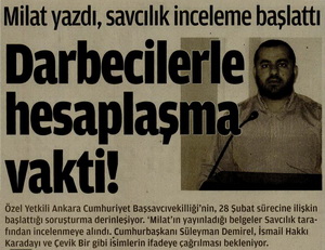 Darbecilerle Hesaplaşma Vakti!