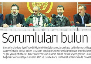 Sorumluları Bulun Çağrısı