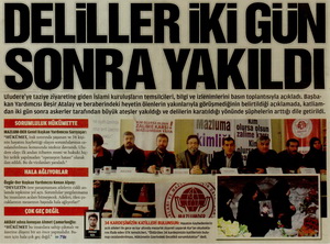 Deliller İki Gün Sonra Yakıldı