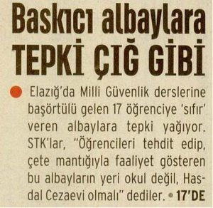 Baskıcı Albaylara Tepki Çığ Gîbi