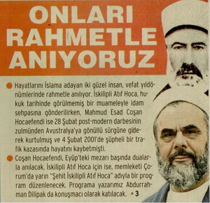 Onları Rahmetle Anıyoruz