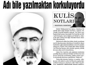 Adı Bile Yazılmaktan Korkuluyordu