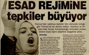 Esad Rejimine Tepkiler Büyüyor