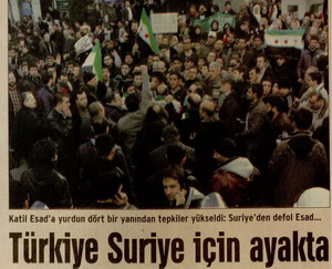 Türkiye Suriye İçin Ayakta