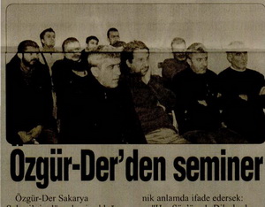 Özgür-Der'den Seminer