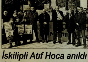 İskilipli Atıf Hoca Anıldı