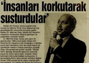 İnsanları Korkutarak Susturdular