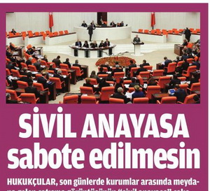 Sivil Anayasa Sabote Edilmesin