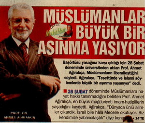 Müslümanlar Büyük Bir Aşınma Yaşıyor
